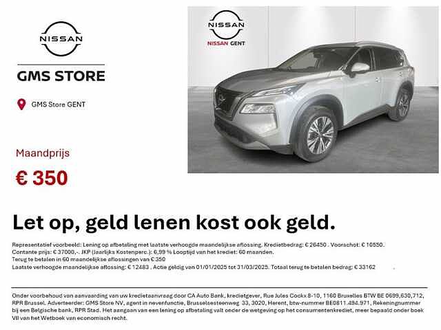 Nissan X-Trail N-CONNECTA 7PL MHEV Mild-Hybrid 163 X-Tronic N-Connecta // GMS STORE NISSAN GENT