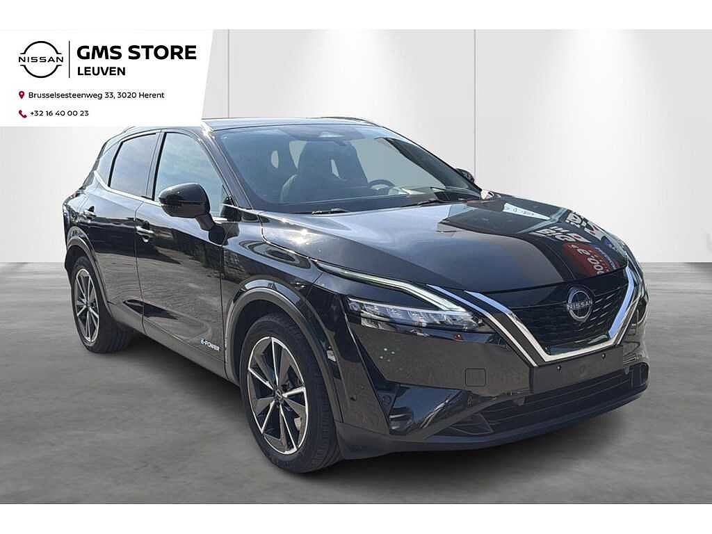 Nissan Qashqai Hybride-Aut-Trekhaak-carplay-Pano-360cam e-POWER + Design & Cold Pack
